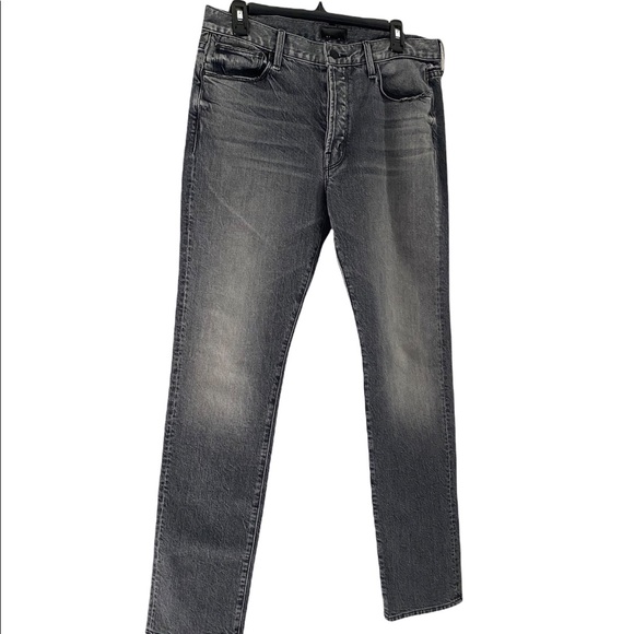 MOTHER JEANS Rider Skimp High Waist Straight Leg Jeans - Picture 4 of 10